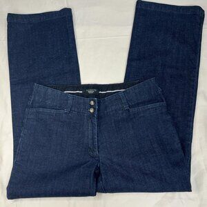 Talbots Petites Signature Flare Jeans | Dark Blue | Size 4P